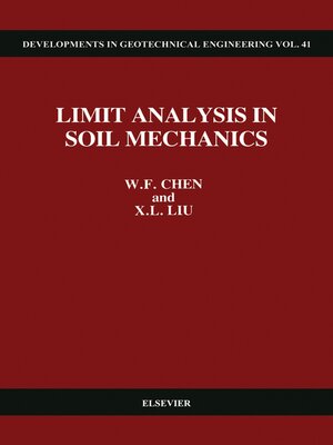 cover image of Limit Analysis in Soil Mechanics